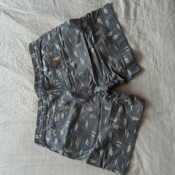 JCrew Fish Print Shorts - 6" - Picture 2 of 2